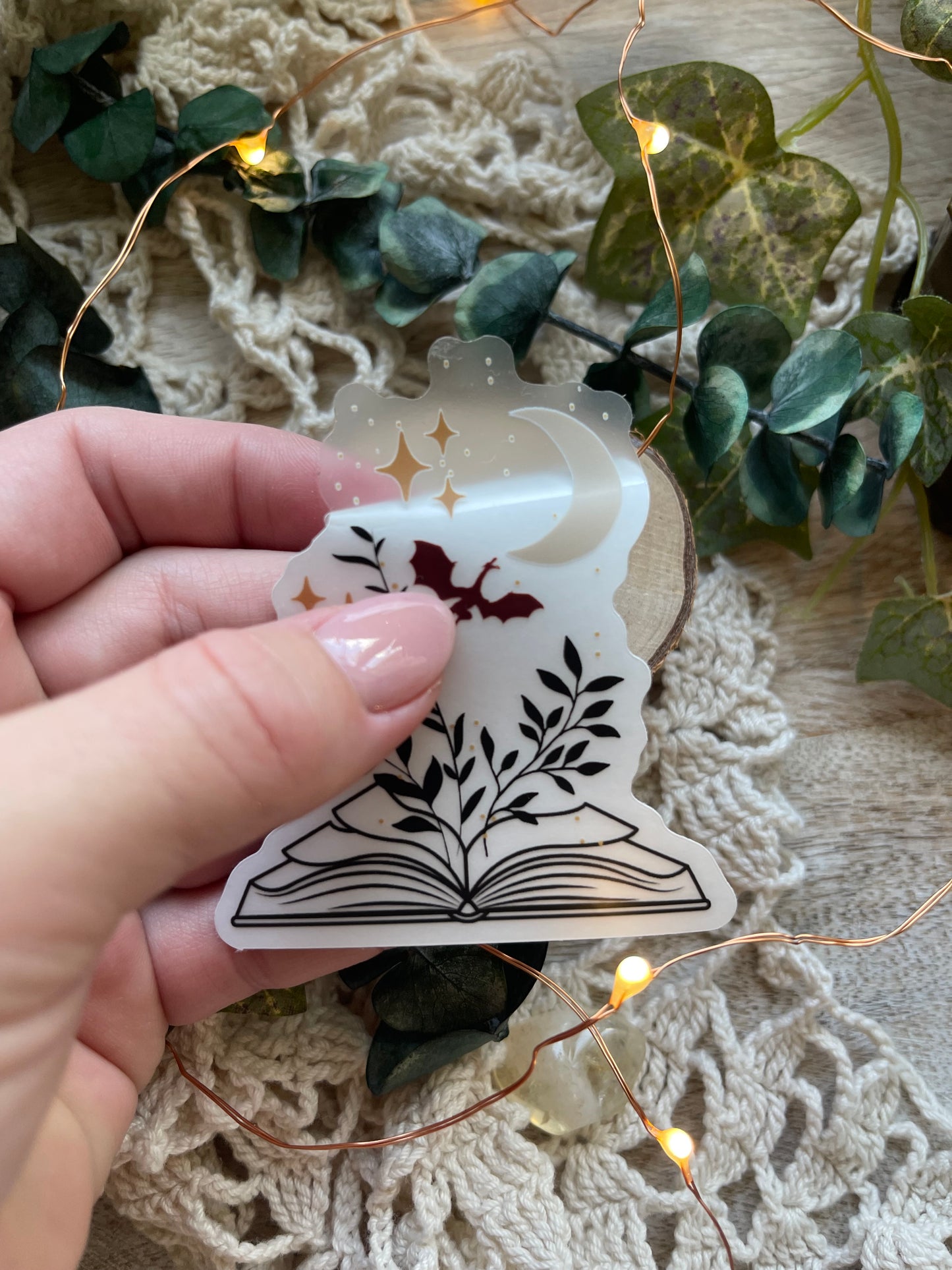 Fantasy Book Bookish Sticker