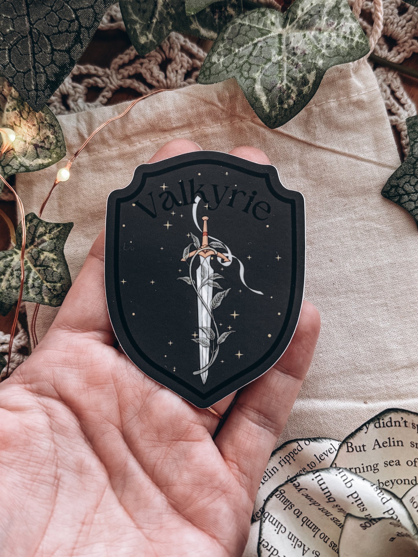 Valkyrie Bookish Sticker