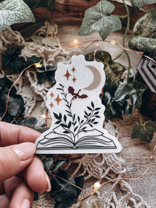Fantasy Book Bookish Sticker