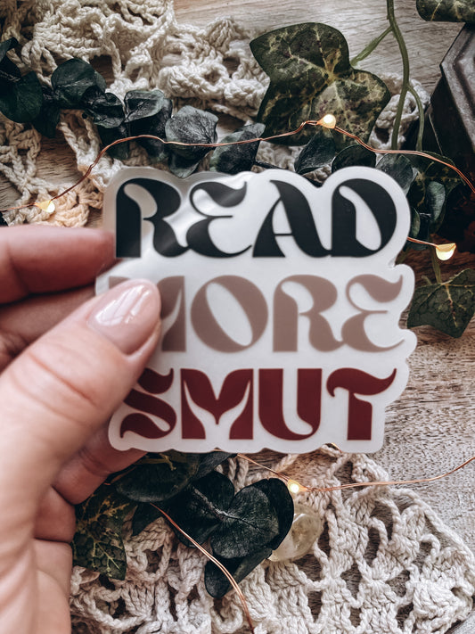 Read More Smut Bookish Sticker