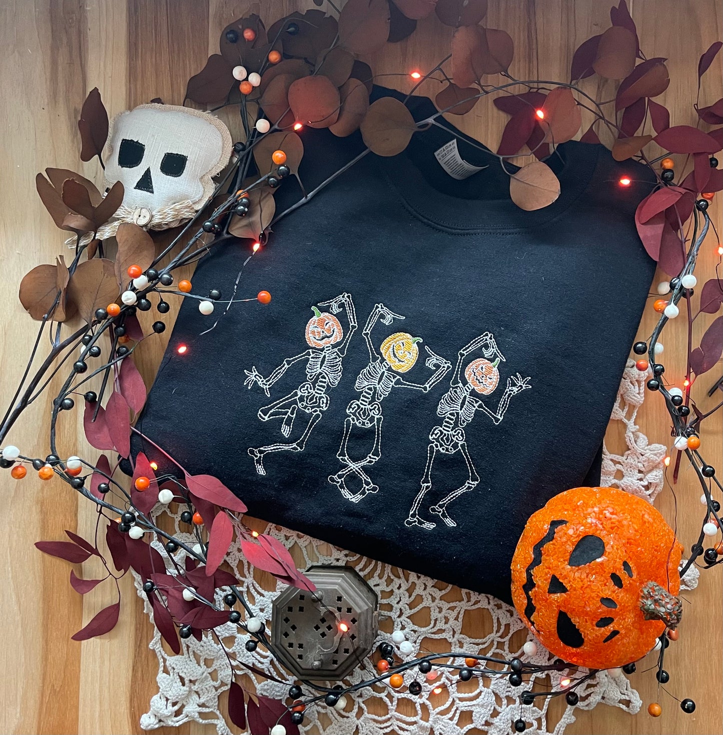 Spooky Scary Skeleton Sweatshirt